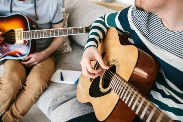 Lavoro di insegnante di educazione musicale